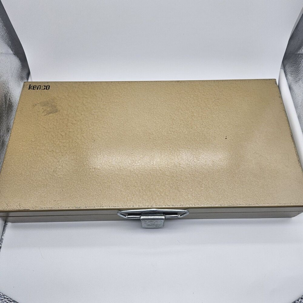 Vintage Kenco 35-mm Metal 150 Slide‎ Box Tray File Case Holder Storage USA Made